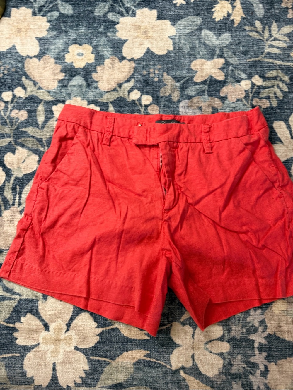Level 99 Bright Red Women's Casual Shorts